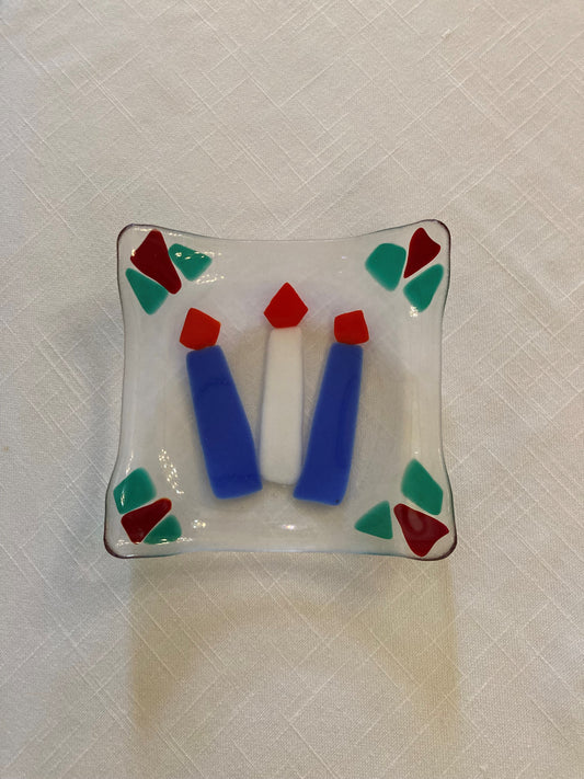 Glass Infused Candle Bowl Made by Adam F