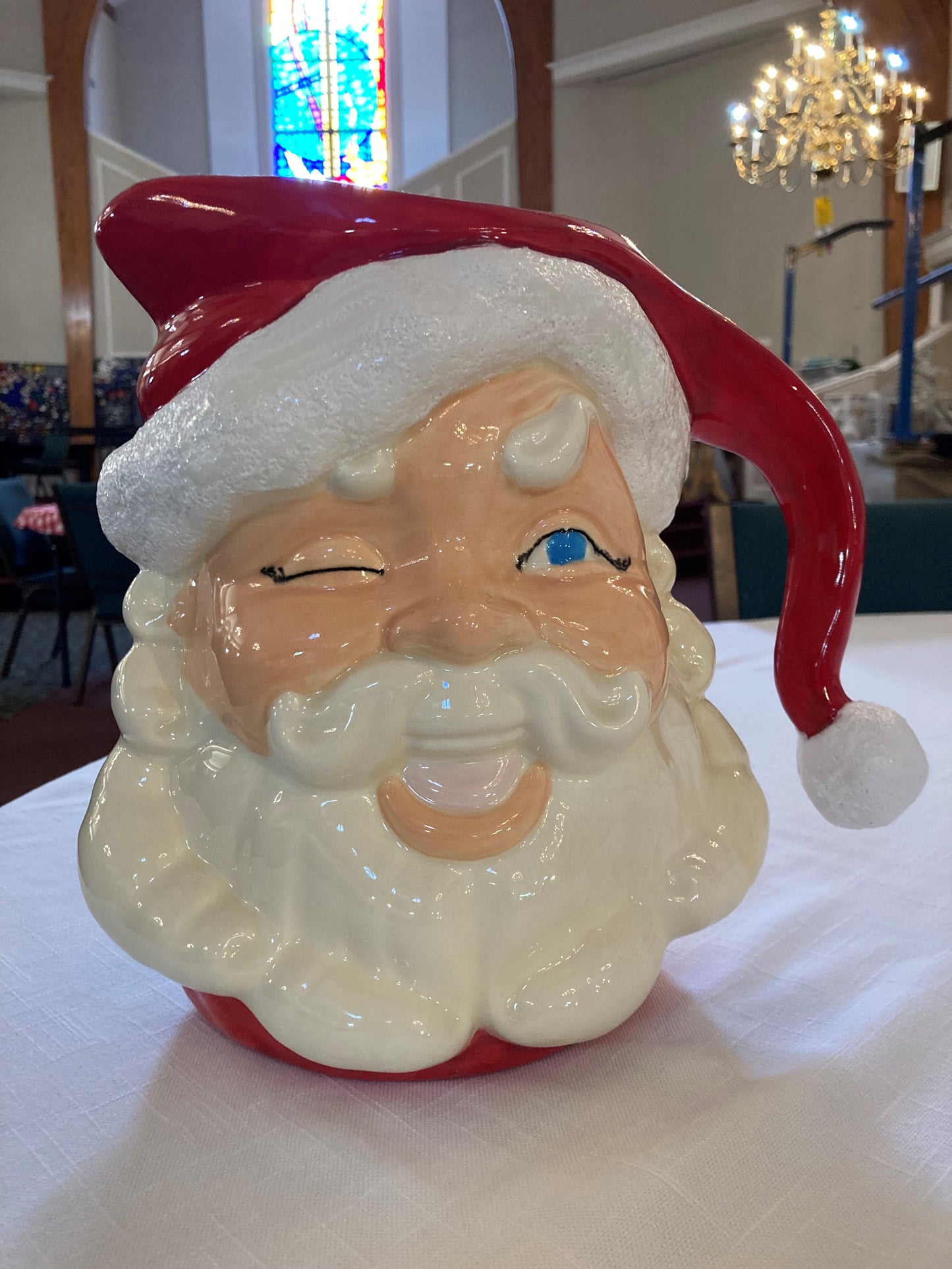 Santa Pitcher Made by Jarald
