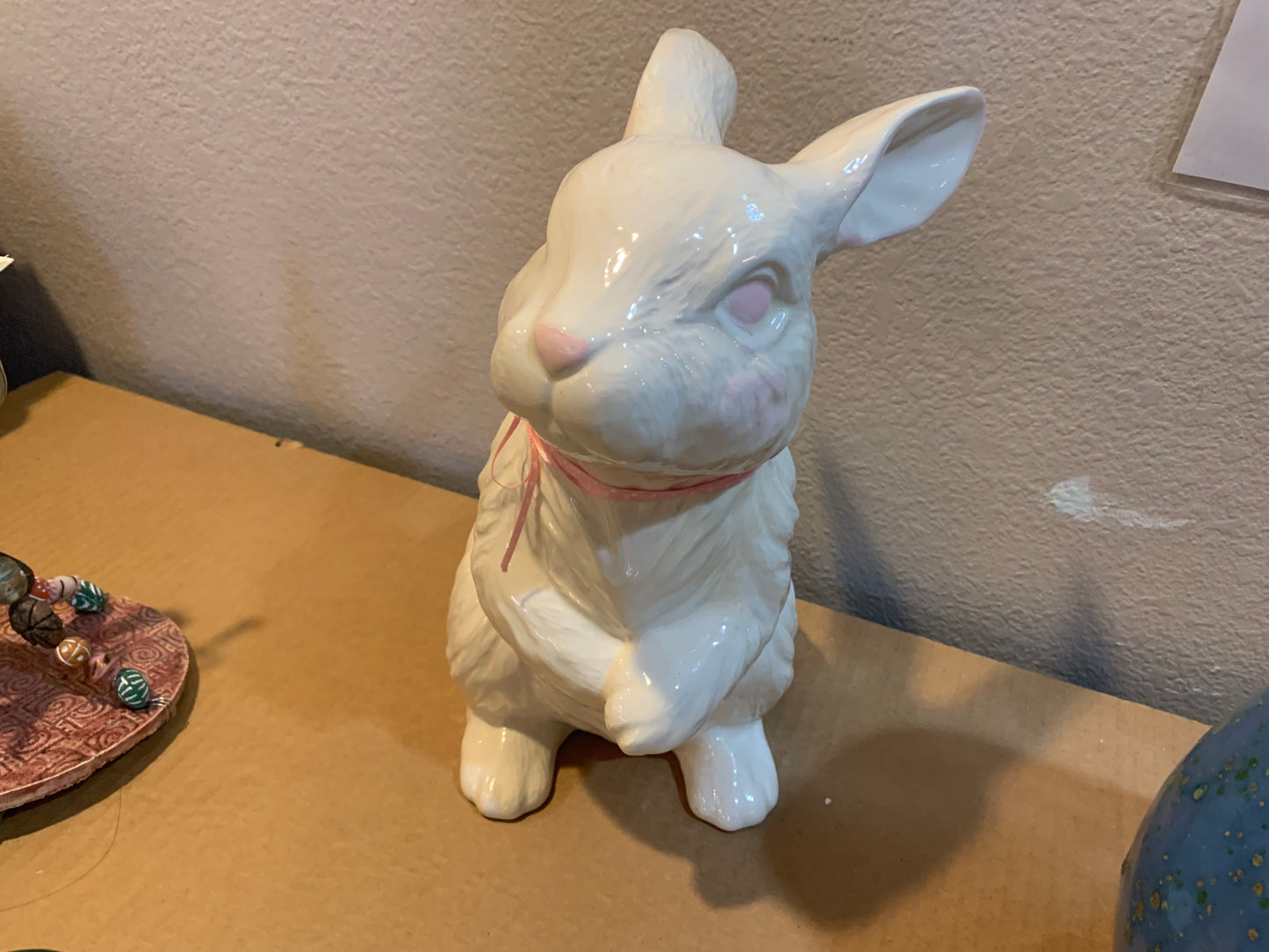 Painted Ceramic Bunny NWLA