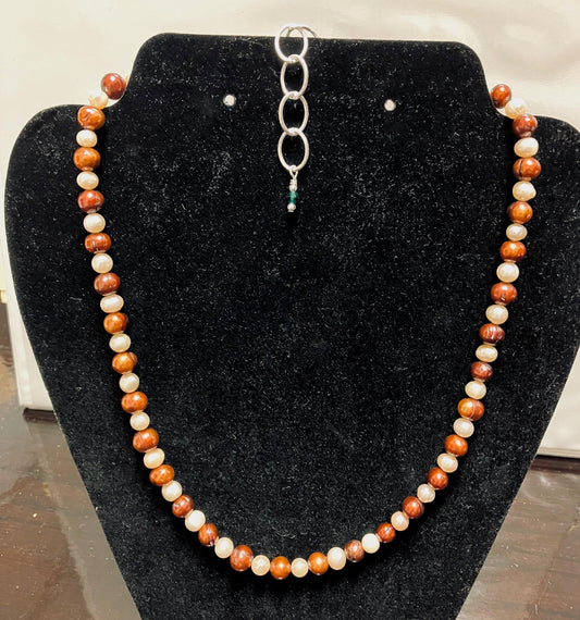 Freshwater Pearl Soup Necklaces