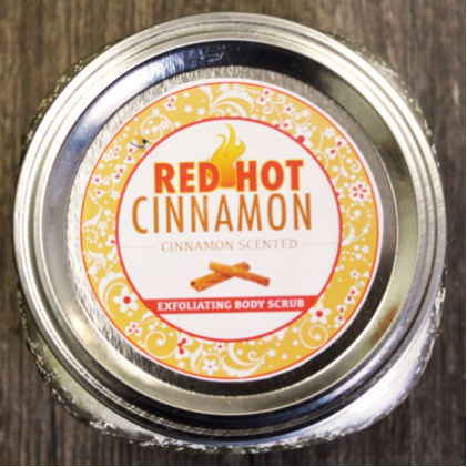 Red Hot Cinnamon Sugar Scrub